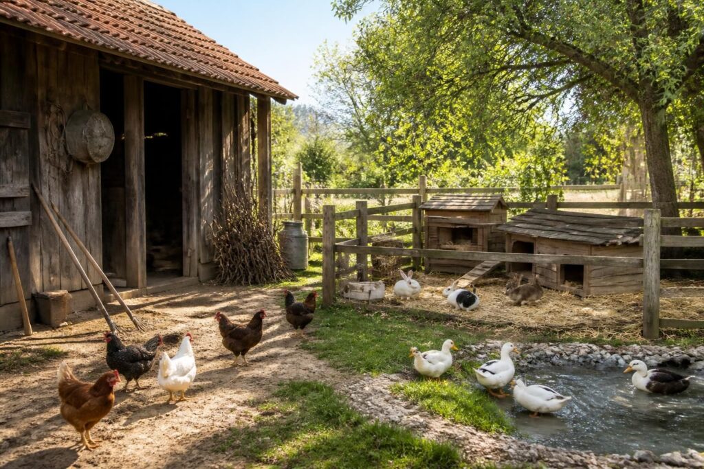 découvrez comment installer une basse-cour près de l'écurie pour accueillir poules, canards et lapins en toute simplicité. conseils pratiques pour un espace sécurisé et adapté.