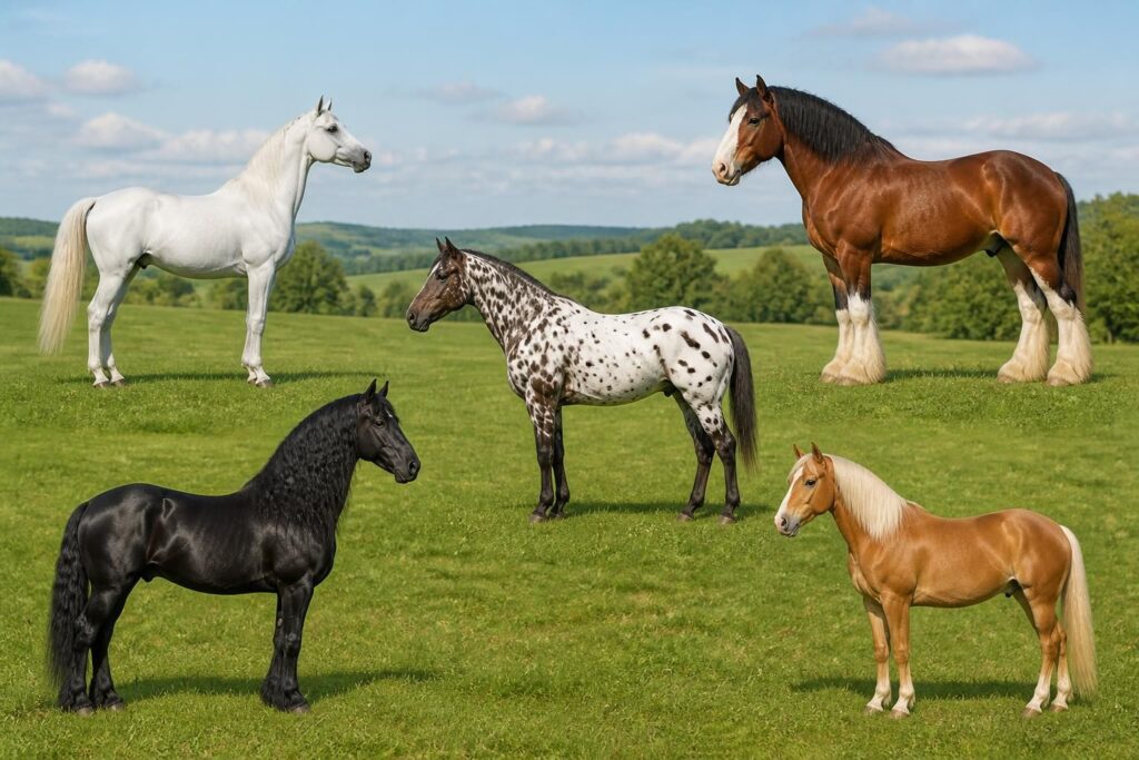 découvrez notre guide complet des races de chevaux pour apprendre à les reconnaître et choisir celle qui vous convient le mieux, que vous soyez passionné ou débutant.