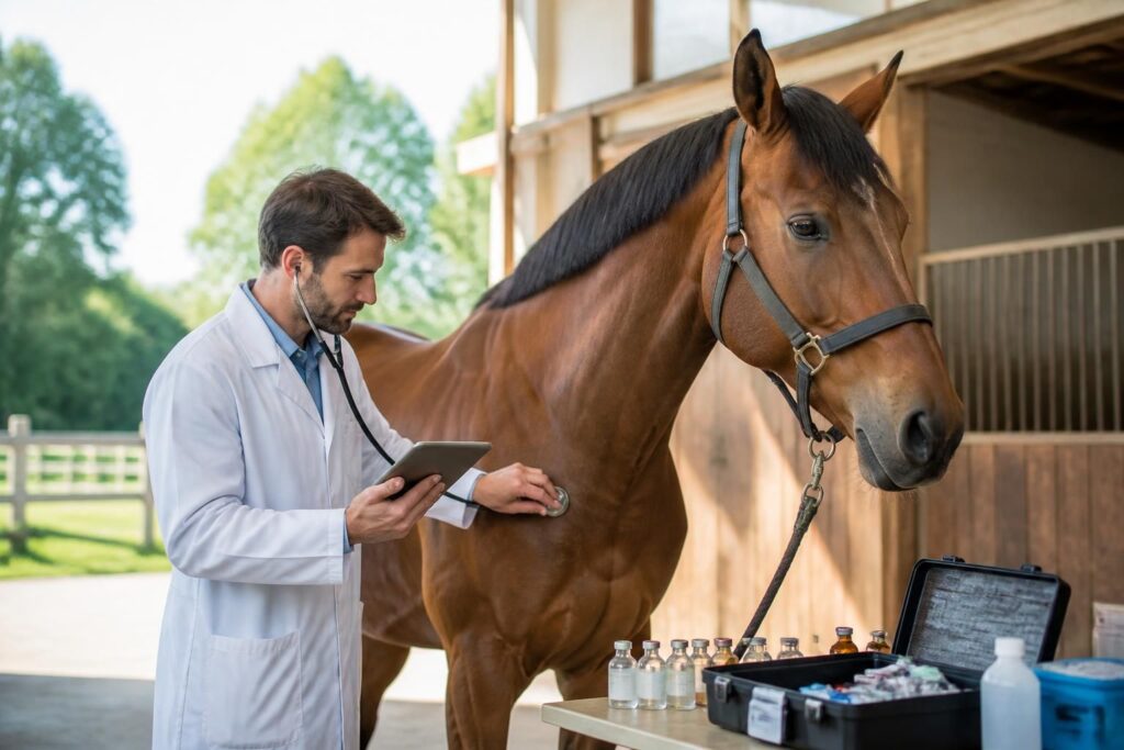 découvrez le calendrier essentiel des vaccins et du suivi vétérinaire pour assurer la santé optimale de votre cheval tout au long de l'année.