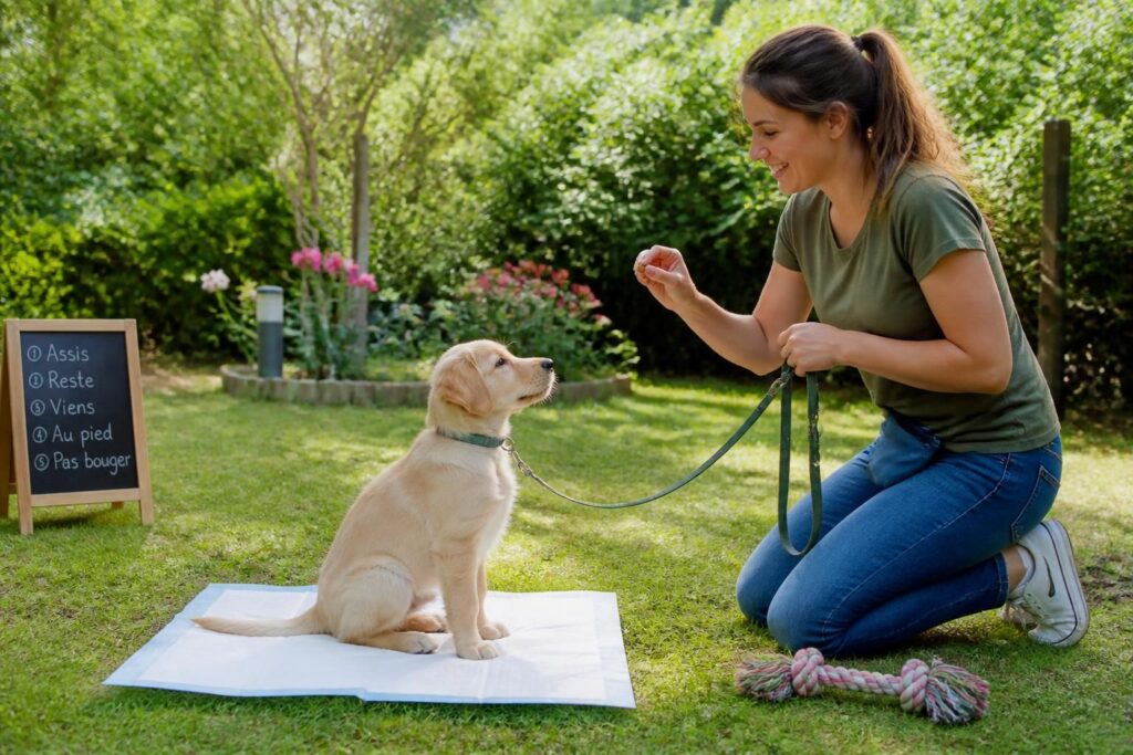 apprenez les fondamentaux pour éduquer votre chiot, en maîtrisant la propreté et le rappel pour un compagnon bien élevé et heureux.