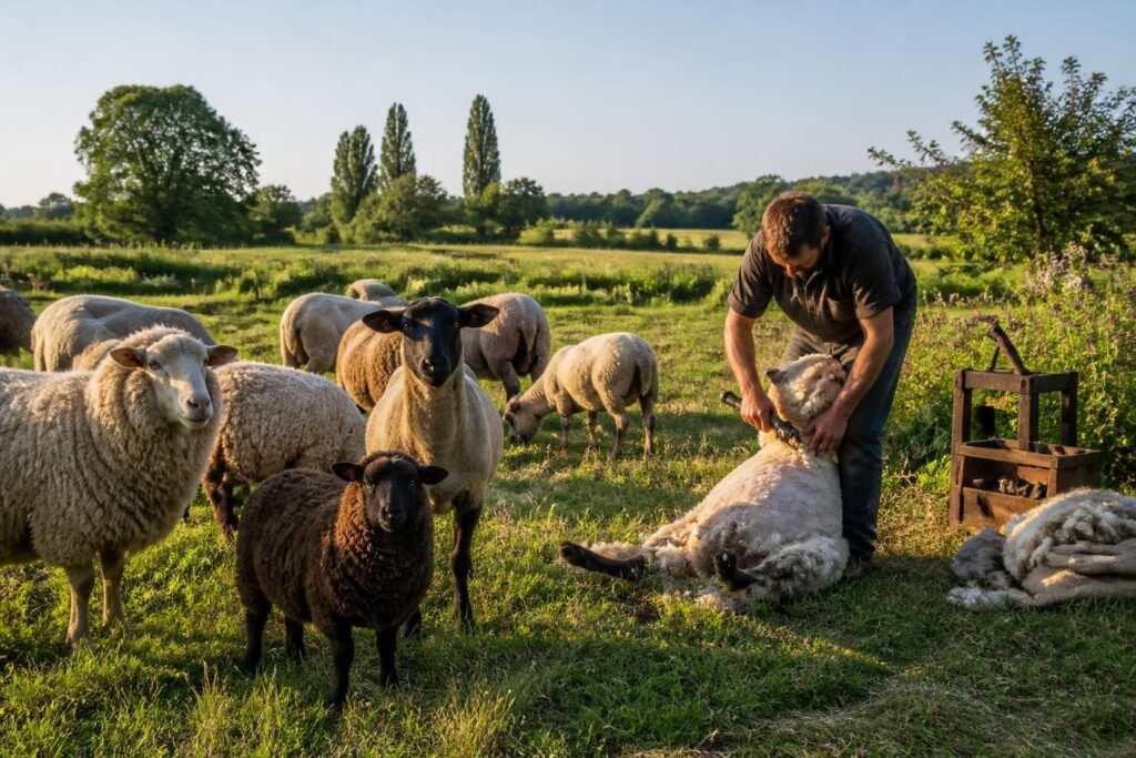 Le mouton d&rsquo;entretien : éco-pâturage, races et tonte