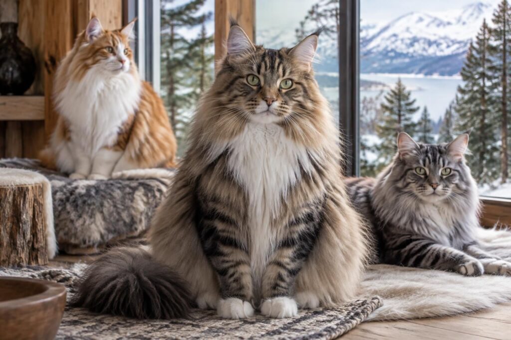 Chat norvégien : couleurs, prix et particularités de la race