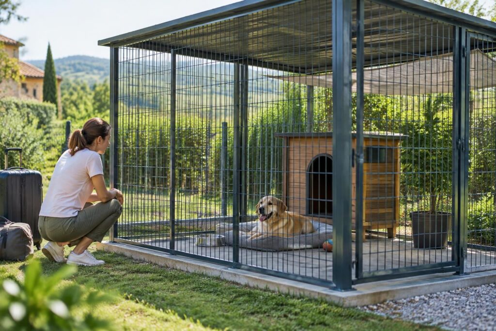 Chenil chien : comment choisir un chenil extérieur adapté pour les vacances ?