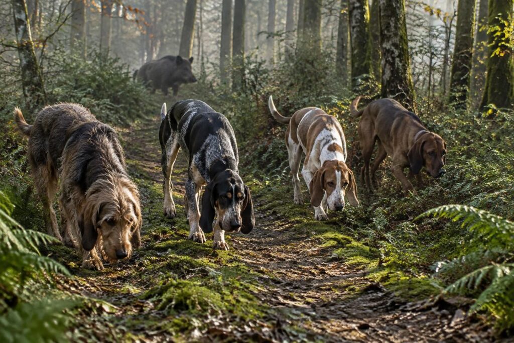 Chien de chasse race : quelles sont les meilleures pour la chasse au sanglier ?