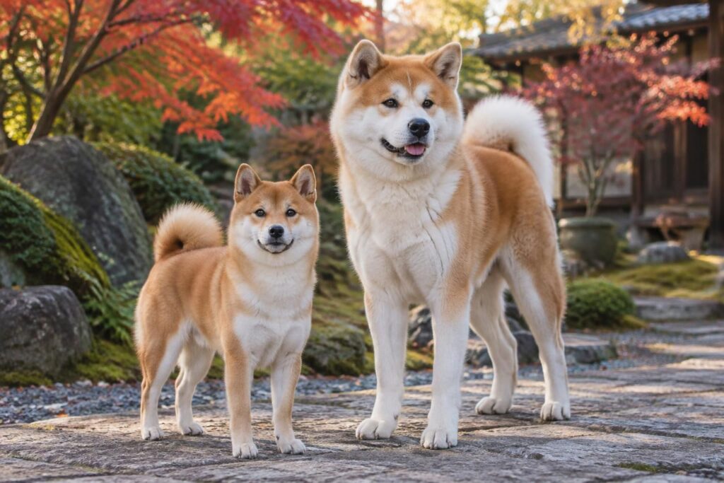 Chien japonais : tout savoir sur les races Shiba et Akita