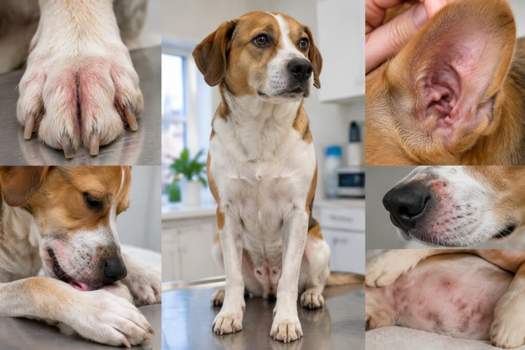 Dermatite atopique chien : reconnaître la maladie de peau avec photos